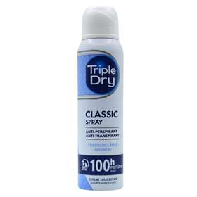 Triple Dry Classic Unfragranced Anti-Perspirant Deodorant Spray