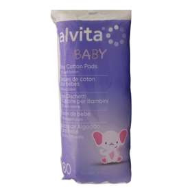 Alvita Baby Cotton Pads 80