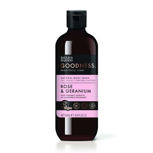 Baylis & Harding Goodness Rose And Geranium Body Wash 500ml