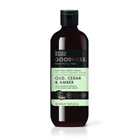 Baylis And Harding Goodness Oud Cedar And Amber Body Wash 500ml