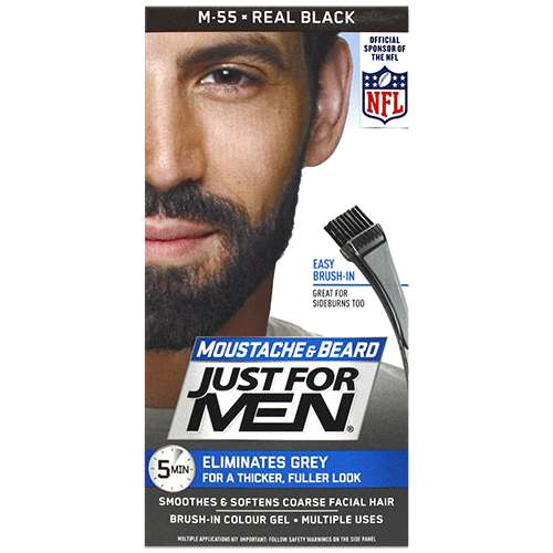 Just for Men Moustache and Beard - M55 Real Black