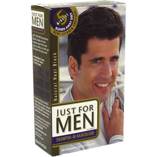 Just For Men - Shampoo in Hair Colour - Natural Real Black