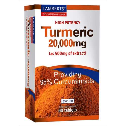 Lamberts Turmeric 20,000mg 60 Tablets