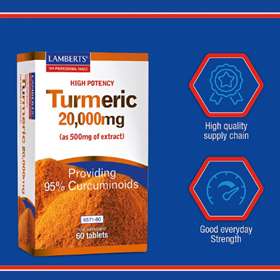 Lamberts Turmeric 20,000mg (60)
