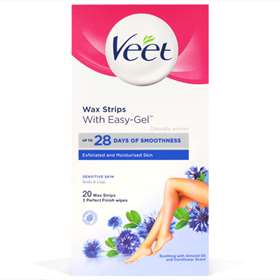 Veet Ready To Use Sensitive Wax Strips (20)