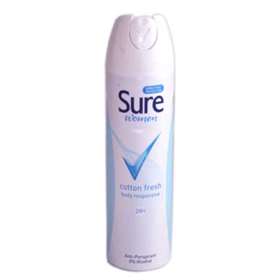 Sure Women Aerosol Cotton Fresh 150ml