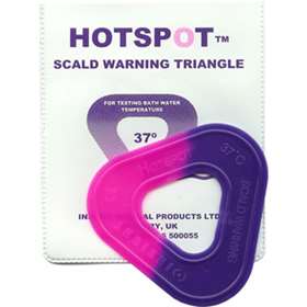 Hotspot Scald Warning Triangle