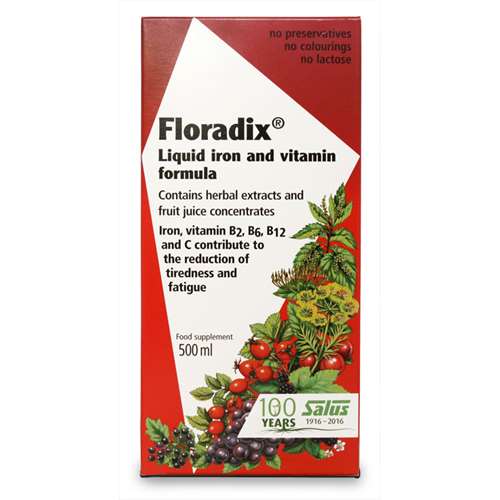 Floradix Liquid Iron Formula 500ml