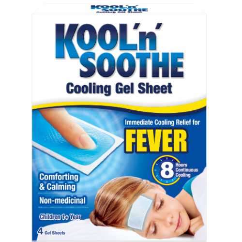 Kool n Soothe Soft Gel Sheets For Children (4)