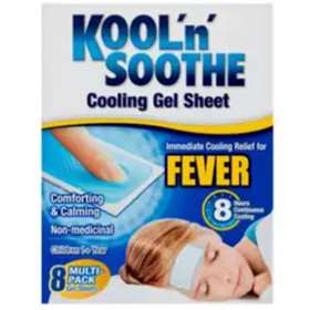 Kool n Soothe Soft Gel Sheets For Children (8)