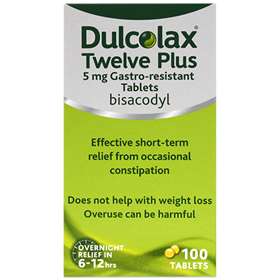 DulcoLax Twelve Plus Tablets (100)