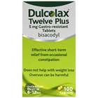 Dulcolax Twelve Plus Tablets 100