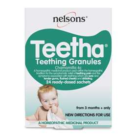 Nelsons Teetha Teething Granules 24 sachets