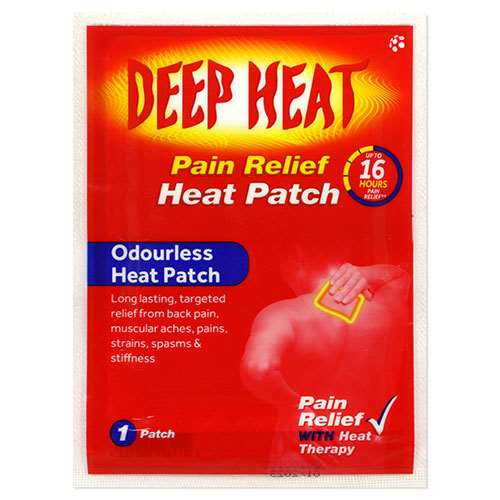 Click to view product details and reviews for Deep Heat Pain Relief Patch.