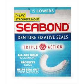 Seabond Original Denture Fixative Lower Seals (15)