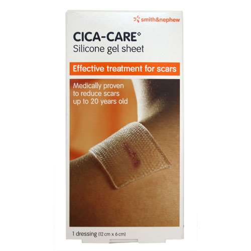 Cica-Care Silicone Gel Sheet 12 x 6 cm