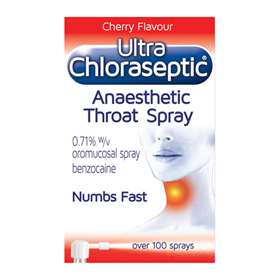 Ultra Chloraseptic Anaesthetic Throat Spray Cherry 15ml