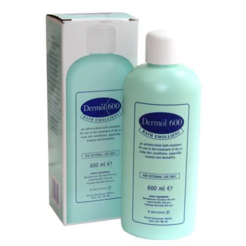 Dermol 600 Bath Emollient 600ml ExpressChemist.co.uk Buy Online