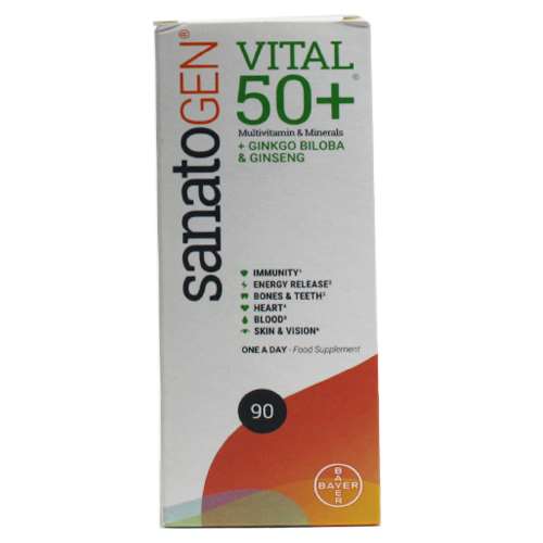 Sanatogen Vital 50+ 90 Tablets ExpressChemist.co.uk Buy Online